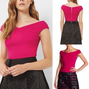 Ted Baker Fuchsia Top
